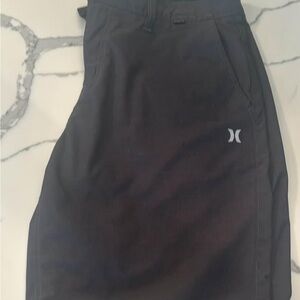 Hurley Black Hybrid Shorts Athletic Style